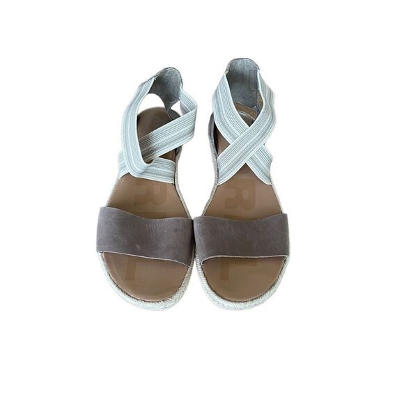 Sorel Womens Tan Khaki Open Toe Ella II Gore Criss Cross Strap Sandals Size 10 - Picture 5 of 11